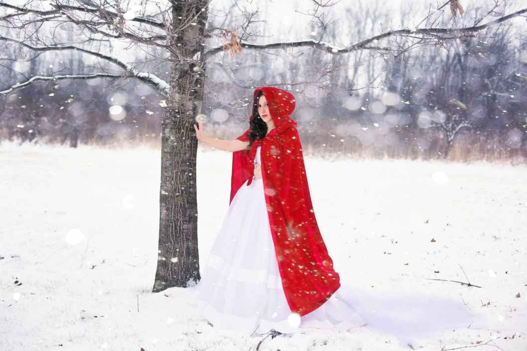 artistic christmas cold fairy tale